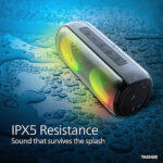 Philips TAS3400BK Portable Bluetooth Speaker