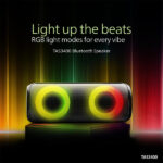 Philips TAS3400BK Portable Bluetooth Speaker