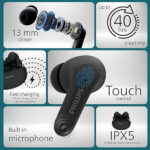 Philips TAT1269 Bluetooth Truly Wireless Earbuds