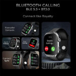 beatXP Unbound Curv Bluetooth Calling Smart Watch