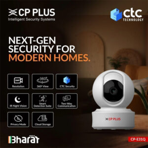 CP Plus CP-E31Q 3MP WiFi Smart CCTV Camera