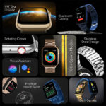 Fire-Boltt Rise Steel Ultra Luxury Smart Watch