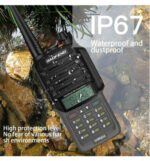 BAOFENG UV-9R Plus Rugged Dual-Band Walkie Talkie