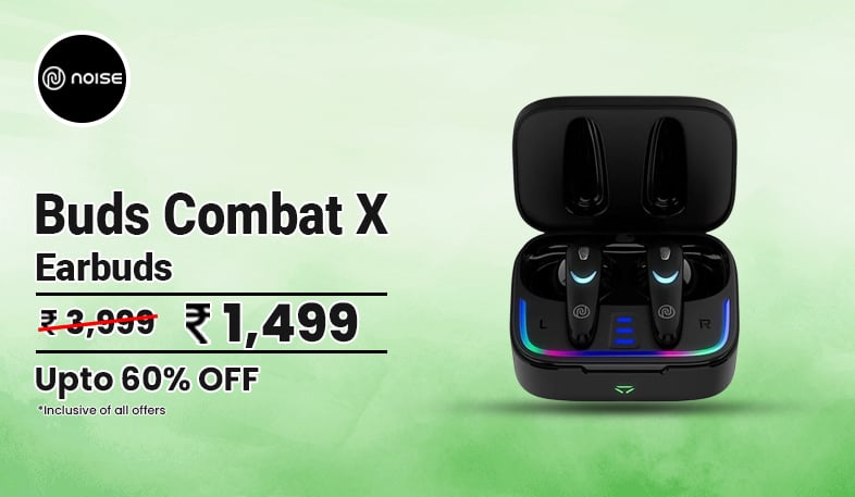 Noise Buds Combat X Truly Wireless Earbuds