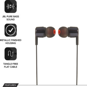 JBL T210 Wired Earphones