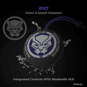 boAt Stone 190 Black Panther Marvel Edition Bluetooth Speaker