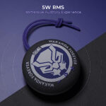 boAt Stone 190 Black Panther Marvel Edition Bluetooth Speaker