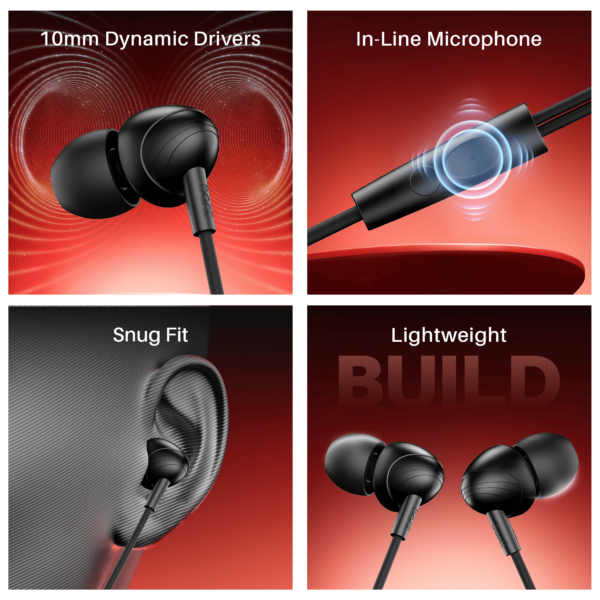 boAt Bassheads 210 Wired Earphones