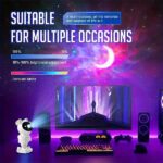 Music Astronout Galaxy Projector Bluetooth Speaker