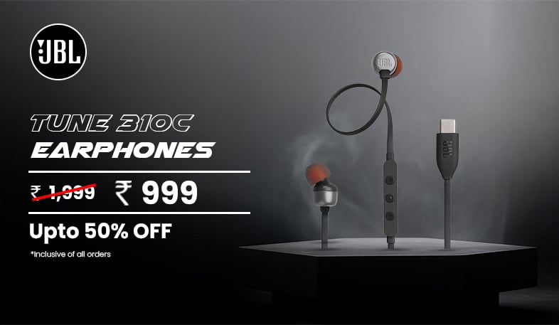 JBL Tune 310C Usb-C In-Ear Earphones