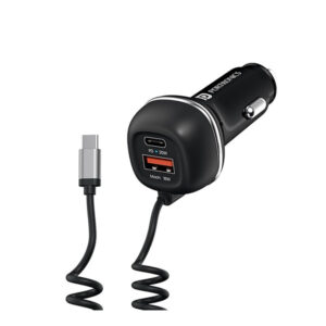 Portronics 1C Triple Output Fast Car Charger