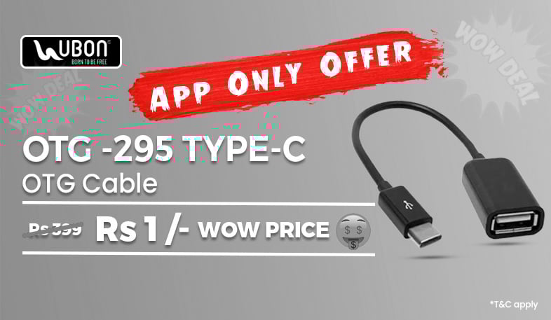 Wow Deal Ubon OTG 295 Otg cable Dekstop App Only Offer