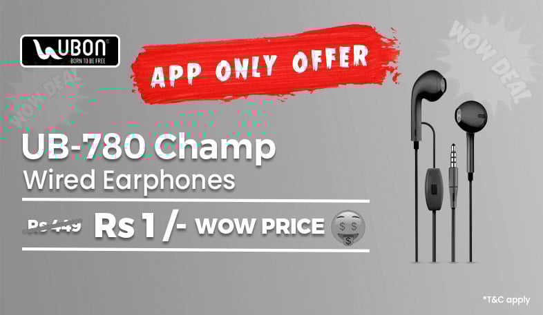 Wow Deal Ubon UB 780 Earphon