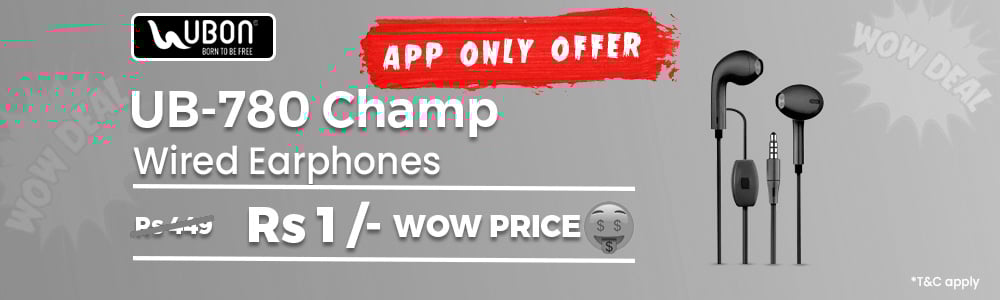 Wow Deal Ubon UB 780 Earphon