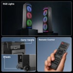 Zebronics Zeb Vigor 200 120 W Bluetooth Party Speaker