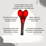 Double Head Heating Massager