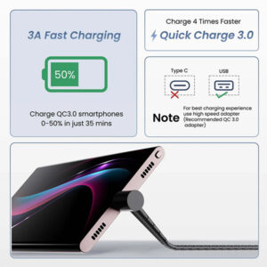 Ambrane Standing Micro USB Cable