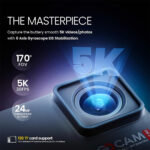 Digitek GoCAM DAC 002 5K Ultra HD Action Camera