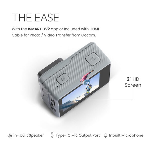 Digitek GoCAM DAC 002 5K Ultra HD Action Camera