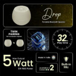 Hammer Drop 5W Bluetooth Speaker