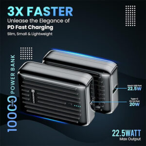 Portronics Zapcell 10k 10000mAh Powerbank
