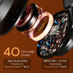 TRIGGR Trinity 3 with Fabric Finish Headphone