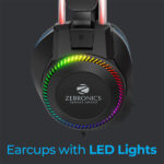 Zebronics Jet PRO Premium Wired Gaming On Ear Headphone