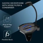 Zebronics Zeb Klarity USB Gaming Mic for Recording