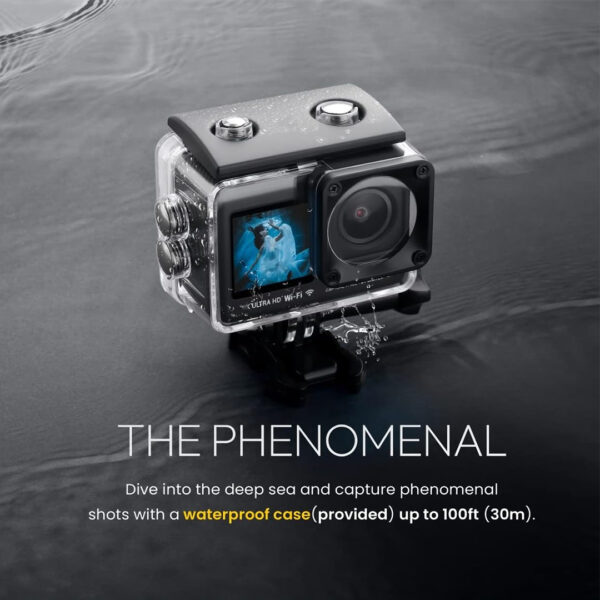 Digitek GoCAM DAC 101 5K Ultra HD Action Camera