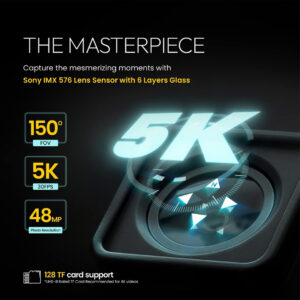 Digitek GoCAM DAC 101 5K Ultra HD Action Camera