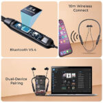 pTron Tangent Rush Wireless Neckband