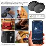Zebronics Loshall Smart Finder Tag black