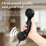 Coco Phone Retro Radiation Protection Wired Receiver with Type-C Jack