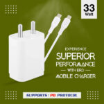 ERD TC-233 USB-C Charger With USB-C TO C Cable 33W