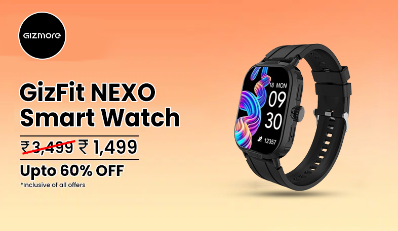 Gizmore GizFit NEXO Smart Watch