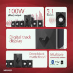 Philips MMS5634 5.1 Bluetooth Speaker