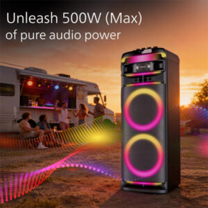 Philips TAX5004 500W Bluetooth Party Speaker With 2 Mic