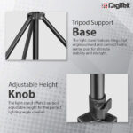 Digitek DLS-9FT Lightweight Light Stand