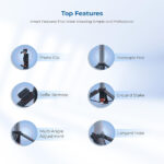 Digitek DTR 470SS Foldable Tripod With Wireless Remote