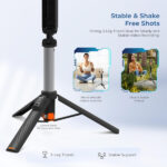 Digitek DTR 470SS Foldable Tripod With Wireless Remote