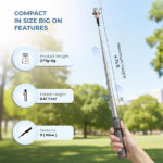 Digitek DTR 470SS Foldable Tripod With Wireless Remote