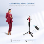 Digitek DTR 470SS Foldable Tripod With Wireless Remote