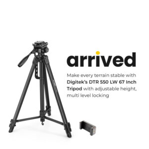 Digitek DTR 550 Foldable Tripod With Phone Holder