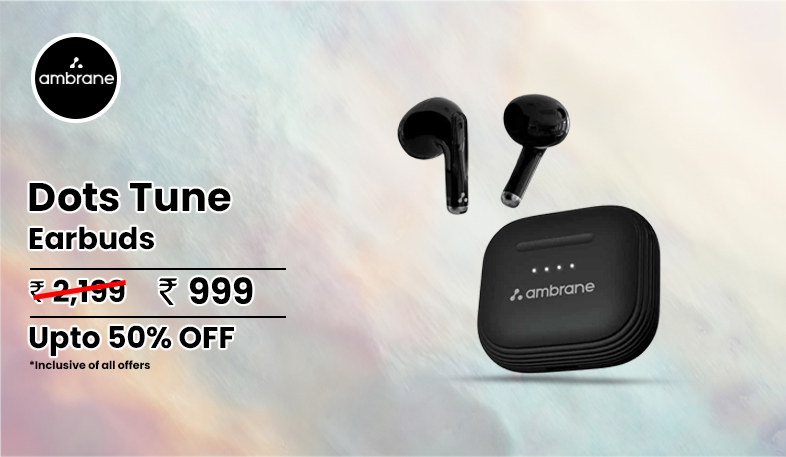 Ambrane Dots Tune True Wireless Earbuds