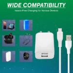 ERD TC-223 USB-A VOOC Charger With USB-C Cable 33W