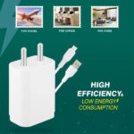 ERD TC-223 USB-A VOOC Charger With USB-C Cable 33W