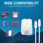 ERD TC-231 USB-C Charger With USB-C to C IP15 Data Cable