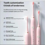 Generic X3 Sonic Electric Toothbrush with 6 Modes