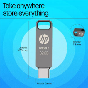 HP 886C USB 3.2 Type-C Pen Drive