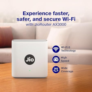 Jio AX3000 WiFi 6 Dual Band Router